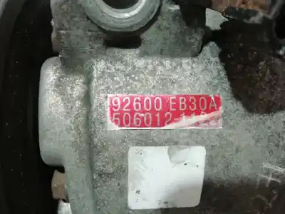 Second-hand car spare part air conditioning compressor for nissan cabstar ->09.06 cabstar 35.xx cabina simple cabina individual oem iam references 92600eb30a 92600-eb300 92600-eb01b