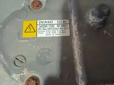 Автозапчасти б/у компрессор кондиционера воздуха за toyota auris hybrid active ссылки oem iam 0422001330  