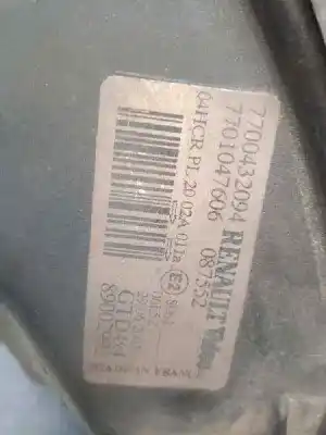 Pezzo di ricambio per auto di seconda mano faro anteriore sinistro per renault scenic rx4 (ja0) 1.9 dci salomon riferimenti oem iam 7700432094  7701047606