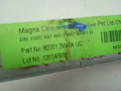 Peça sobressalente para automóvel em segunda mão elevador de vidros traseiro esquerdo por nissan note acenta referências oem iam 827013vv0a 2 pins 827301hb1a