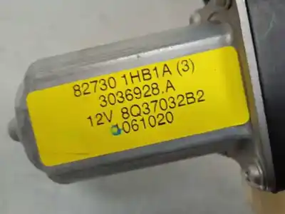 Peça sobressalente para automóvel em segunda mão elevador de vidros traseiro esquerdo por nissan note acenta referências oem iam 827013vv0a 2 pins 827301hb1a
