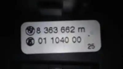 Second-hand car spare part headlights switch for bmw serie 3 compact (e46) 316ti oem iam references 8363662  