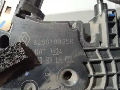 Автозапчастина б/у замок дверей заднього лівого для renault captur i (j5_, h5_) 1.5 dci 110 посилання на oem iam 825019935r  