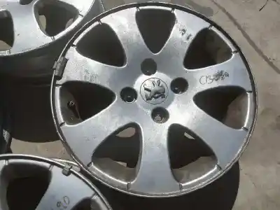 Pièce détachée automobile d'occasion jeu de jantes pour peugeot 307 (s1) xs références oem iam 6jx15 et27  
