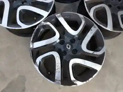 Second-hand car spare part rims set for renault captur i (j5_, h5_) 1.5 dci 110 oem iam references 6.5jx17 et40  