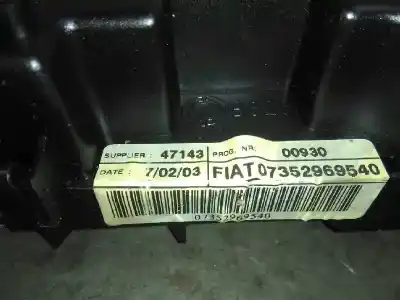 Автозапчастина б/у многофункційне управління для fiat stilo multi wagon (192_) 1.9 jtd посилання на oem iam 07352969540  