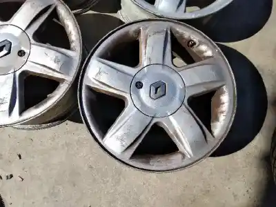 Peça sobressalente para automóvel em segunda mão jogo de jantes por otras marcas clio ii fase ii (b/cb0) authentique referências oem iam 6jx15 et43  