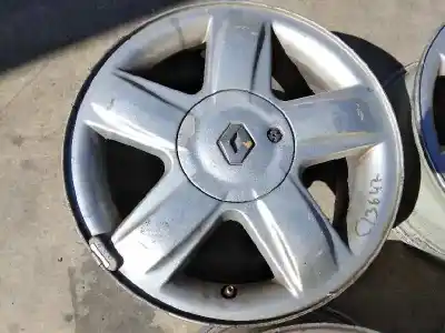Peça sobressalente para automóvel em segunda mão jogo de jantes por otras marcas clio ii fase ii (b/cb0) authentique referências oem iam 6jx15 et43  