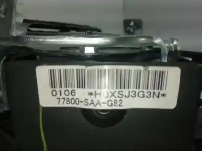Автозапчастина б/у передня ліва подушка безопасности для honda jazz (gd1/5) 1.4 ls посилання на oem iam 77800saag82  