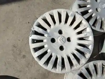 Pezzo di ricambio per auto di seconda mano set di cerchione in lega per citroen c2 sx riferimenti oem iam 6jx15 et27  