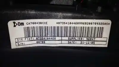 Автозапчастина б/у передня ліва подушка безопасности для fiat grande punto (199) 1.3 16v jtd cat посилання на oem iam 07354104460  