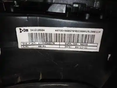 Автозапчастина б/у передня ліва подушка безопасности для fiat doblo cargo 1.3 16v jtd cat посилання на oem iam 34121858a  07354968570
