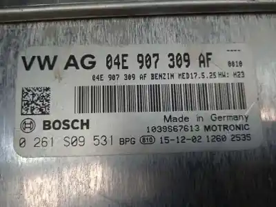 Автозапчасти б/у блок управления двигателем за seat ibiza (6p1) reference ссылки oem iam 04e907309af  0261s09531