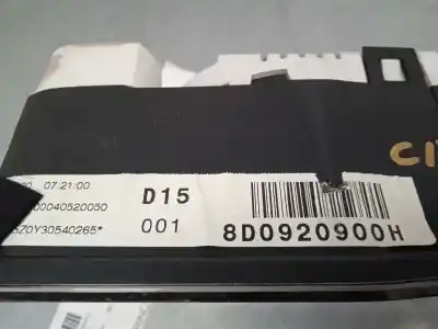 Second-hand car spare part dashboard for audi a4 berlina (b5) 1.9 tdi oem iam references 8d0920900h  110009939006