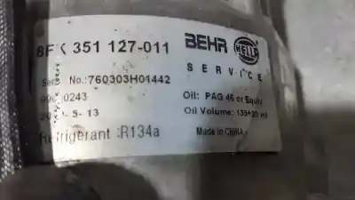 Gebrauchtes Autoersatzteil klimakompressor zum skoda octavia berlina (1u2) 1.9 tdi slx (81kw) oem-iam-referenzen 8fk351127011 1107170 7m0820803s