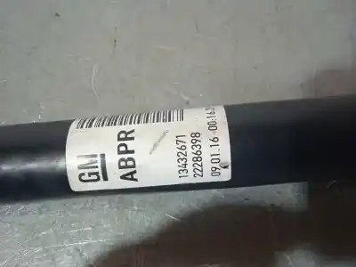 Second-hand car spare part rear left shock absorber for opel corsa e expression oem iam references 13432671 97043818 8965567