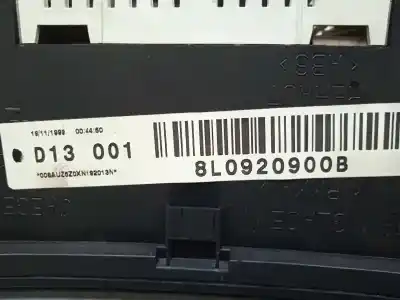 Second-hand car spare part dashboard for audi a3 (8l) 1.9 tdi oem iam references 8l0920900b  