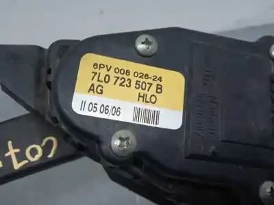Second-hand car spare part accelerator pedal for audi q7 (4l) 3.0 tdi oem iam references 7l0723507b 6pv008026 7l0723507d