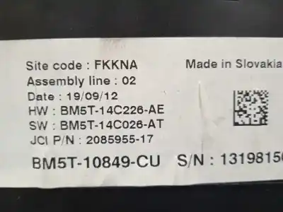 Peça sobressalente para automóvel em segunda mão quadrante por ford focus lim. (cb8) edition referências oem iam   