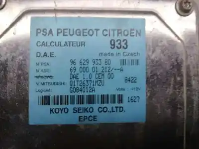 Second-hand car spare part electronic module for citroen c3 1.4 oem iam references 9662993380  6900001212