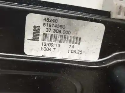 Автозапчасти б/у регулятор стекла переднего левого за lancia ypsilon (402) gold ссылки oem iam 51974580 5p 2 cables 