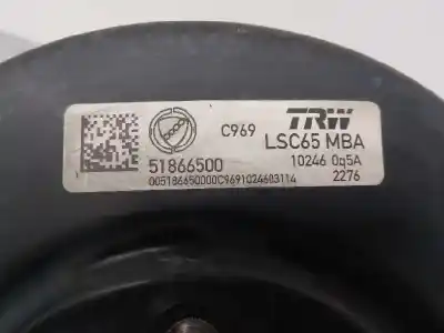 Автозапчастина б/у гальмівний серво для ford ka (ccu) black edition посилання на oem iam 51866500  lsc65mba