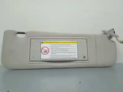 Peça sobressalente para automóvel em segunda mão para-sol direito por peugeot 207 cc (wd_) 1.6 16v referências oem iam 