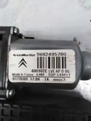 Автозапчасти б/у мотор стекла переднего правого за citroen c4 picasso i monospace (ud_) 1.6 hdi ссылки oem iam 9682495780  400962e