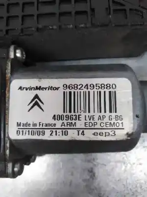 Автозапчасти б/у мотор переднего левого стекла за citroen c4 picasso i monospace (ud_) 1.6 hdi ссылки oem iam 9682495880  400963e