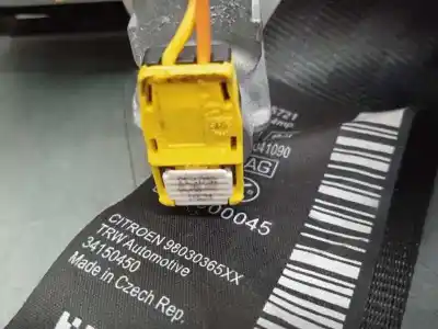 Second-hand car spare part airbag kit for citroen c3 live oem iam references 620504800  