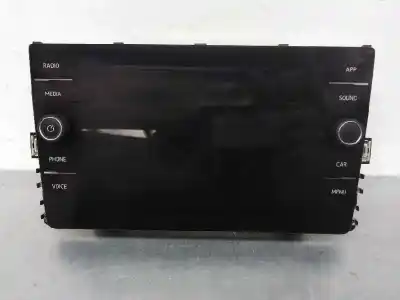 Second-hand car spare part multifunction display for volkswagen golf vii sportsvan 1.0 tsi oem iam references 5g6919605a