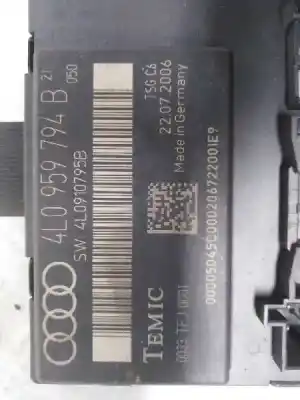 Автозапчастина б/у модуль комфорт для audi q7 (4l) 3.0 tdi посилання на oem iam 4l0959794b  