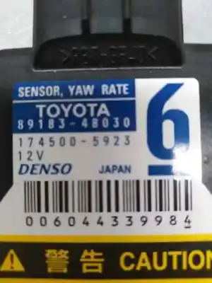 Peça sobressalente para automóvel em segunda mão sensor por lexus ct 200h referências oem iam 8918348030  1745005923
