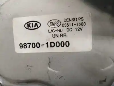 Автозапчасти б/у мотор заднего стеклоочистителя за kia carens (un) concept ссылки oem iam 987001d000 4 cables 
