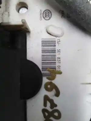Автозапчасти б/у замок левой передней двери за seat toledo (kg3) reference ссылки oem iam 5e1837015a 7 pins 5e1837015c