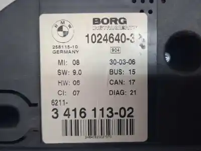 Peça sobressalente para automóvel em segunda mão quadrante por bmw x3 (e83) 2.0d referências oem iam   