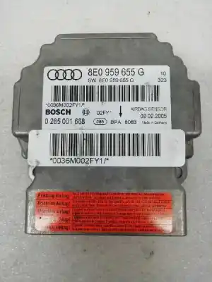 Second-hand car spare part airbag control unit for audi a4 avant (8e) 2.0 tdi oem iam references 8e0959655g