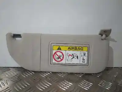 Second-hand car spare part right sunshade for citroen c3 live oem iam references 98100807bj