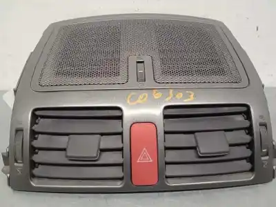 Peça sobressalente para automóvel em segunda mão grelha de ventilação tablier por toyota auris luna referências oem iam 11gy06