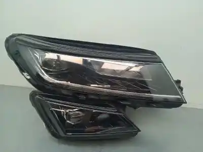 Second-hand car spare part right headlight for skoda kodiaq sportline oem iam references 566941016f  566941016h