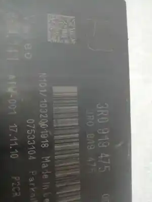 Second-hand car spare part electronic module for seat exeo berlina (3r2) reference oem iam references 3r0919475  
