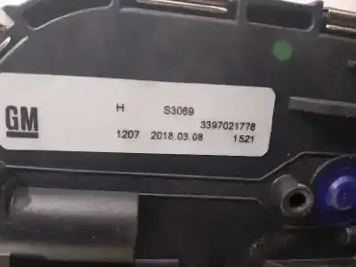 Автозапчасти б/у мотор переднего стеклоочистителя за opel astra k (b16) 1.4 turbo (68) ссылки oem iam 3397021778  