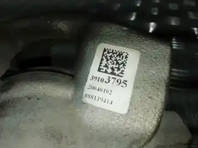 Автозапчасти б/у передний правый тормозной суппорт за opel astra k (b16) 1.4 turbo (68) ссылки oem iam 39103795  