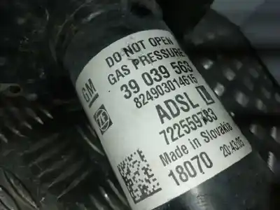 Автозапчасти б/у передний левый амортизатор за opel astra k (b16) 1.4 turbo (68) ссылки oem iam 39039563 39039571 39039567