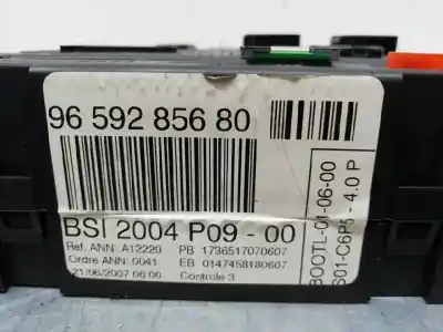 Recambio de automóvil de segunda mano de centralita bsi para citroen c4 coupe collection referencias oem iam 9659285680  