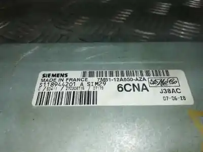 Pezzo di ricambio per auto di seconda mano centralina motore per ford focus berlina (cap) sport riferimenti oem iam 7m5112a650aza 6cna j38ac