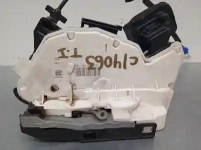Автозапчастина б/у замок дверей заднього лівого для seat leon st (5f8) reference plus посилання на oem iam 5k4839015q 7 pins 5k4839015af