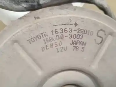 İkinci el araba yedek parçası elektro fan için toyota corolla (e11) 1.4 linea terra oem iam referansları 1636322010 2 pins 1680003003
