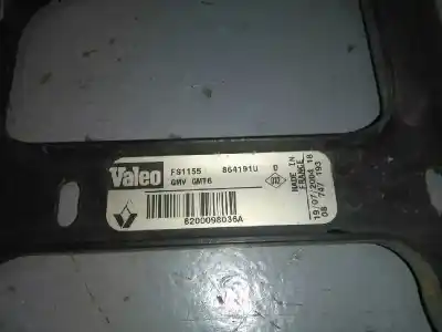 Автозапчасти б/у электрический вентилятор за renault clio ii fase ii (b/cb0) 1.2 16v ссылки oem iam   