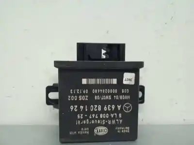 Peça sobressalente para automóvel em segunda mão centralina de luzes por mercedes-benz viano (639) 3.0 cdi cat referências oem iam a6398201426